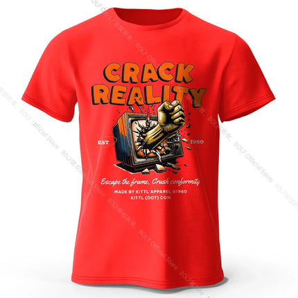 Urban Sketch Style T-Shirt 100% Organic Cotton Raw Art Design Tee for Adults Contemporary Streetwear