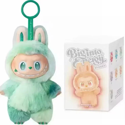 For Labubu Kawaii Monster V3 Blind Box Series PVC Labubu Macaron Pendant Doll Monster Keychain Birthday Christmas Gift