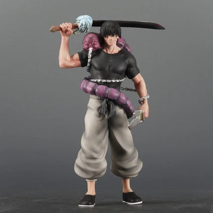 21cm Toji Figure GK Jujutsu Kaisen Figurine King of Artist Fushiguro Toji Action Figures Standing Model PVC Festival Toy Gifts