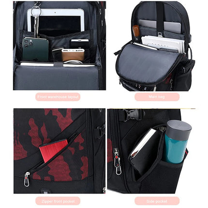 Waterproof Women 17 Inch Laptop Backpack School Bags for Girls USB Charging Bag Fashion Bagpack Men Travel Backpack Male Mochila