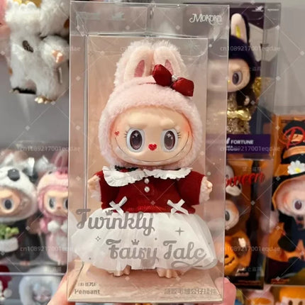 2025 In Stock Hot Anime Figure Labubu Have A Seat Series PVC Pendant Doll Model Monster Replica Keychain Kid Toys Birthday Gifts