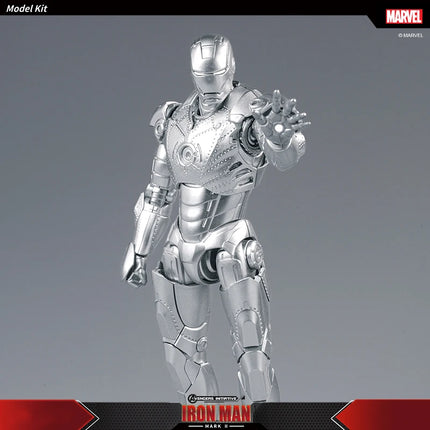 Fondjoy Marvel IronMan MK2 Fondjoy Assemble Toy Iron Man Model 15cm ABS Material 1/12 Scale Action Figures Toy Boy Birthday Gift