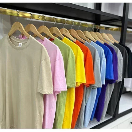 Classic Printed 100% Cotton T-Shirt, Ultra Soft & Breathable Round Neck Short Sleeve Tee for Men & Women