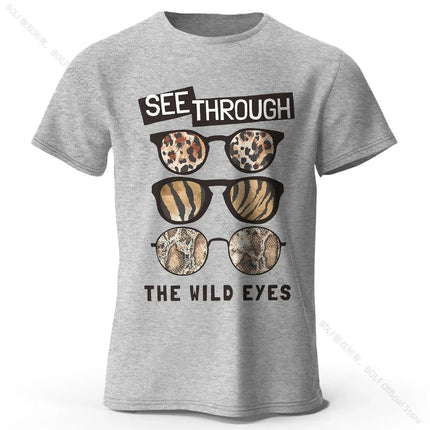 Trendy Cotton Printed T-Shirt for Men & Women, Cartoon Graphic Tee with Soft Fabric, Casual Summer Streetwear
