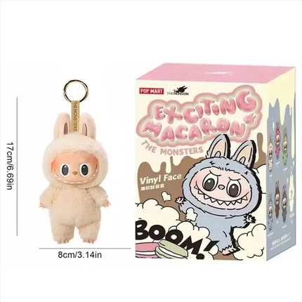 Rabbu 1st generation vinyl pendant doll model beautiful monster toy key copy birthday gift toy.