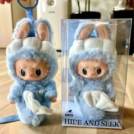 Blind Box Toy The Monsters HIDE AND SEEK Series Tears of Angels Pendant Doll Keychain Surprise Gift Box