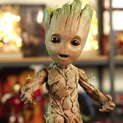 Marvel Guardians of The Galaxy Groot Cute Baby Tree Man Joints Moveable BJD Action Figure Toys