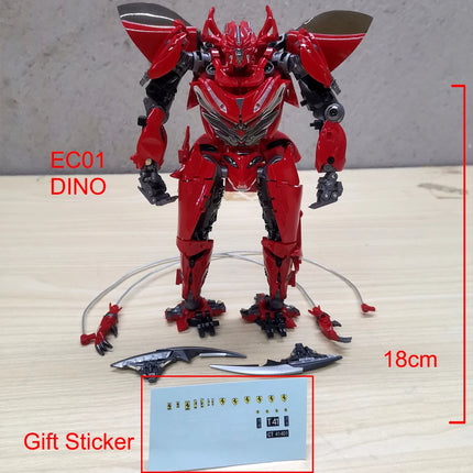 Transformation Toys BMB EC01 Dino KO R06 DN01 NB01 BS01 Red Dasher EC-01 Car Action Figure Deformation Robot Anime Model