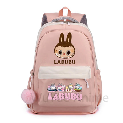 Cute Cartoon Printed Backpack Student Kid Schoolbag Women Large Capacity Waterproof Bookbag Kid Birthday Gift Travel Bag Mochila