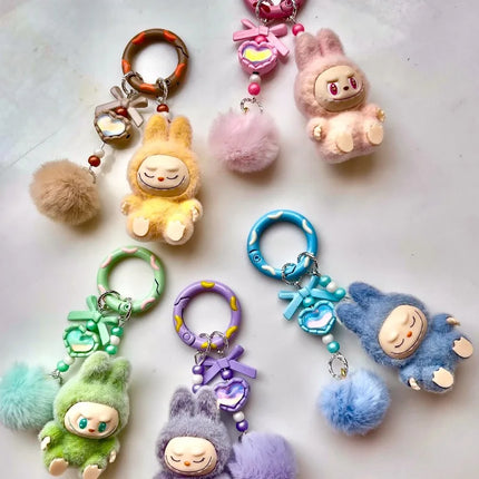 Sweet Hot Selling Mini Keychain Vinyl Cute Baby Bag Mobile Phone Pendant Cute Valentine's Day Gift Keychain Bestie Gift
