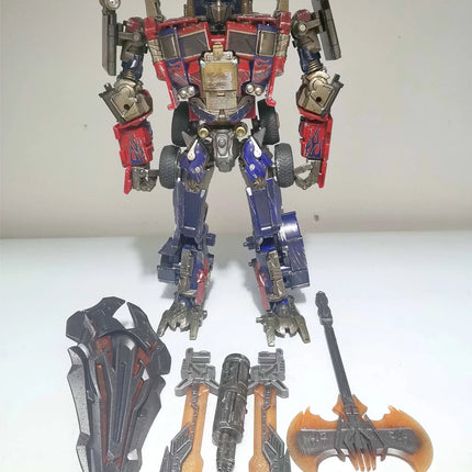 Robot Weijiang Optimus Commander W8022 Transformation Toys Model Black Apple OP Commander M01 Figure