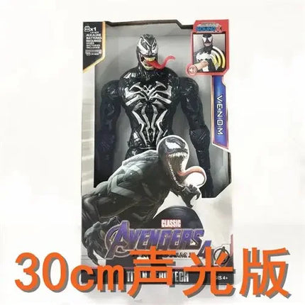Hot 30cm Marvel Figure Avengers Endgame Captain Justice Sound Led Light Super Hero Dolls Toys Pvc Action Figure Model Kids Toy