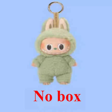 Keychain Pendant Heartbeat Macaron Vinyl Face Blind Box Plush Doll Handmade Gift