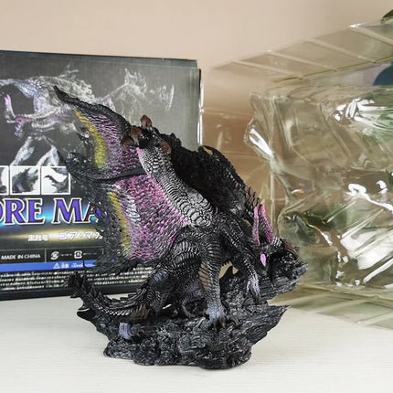 21cm Monster Hunter Anime Figure Gore Magala Figures Juvenile Gulong Figurine Model Statue Doll Collection Decoration Toys Gift