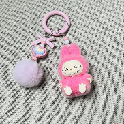 Cute Keychain Kawaii Aesthetic Keychain for Bag Backpack Pendant Keyring Bag Hanging Keychain Gift Charms Gifts