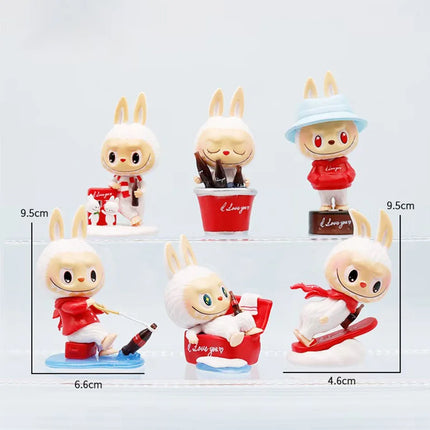 Labubu Original THE MONSTERS Labubu Doll Coca Cola Series Action Figure Mystery Box Labubu Blind Box Christmas Gift Kids Toys