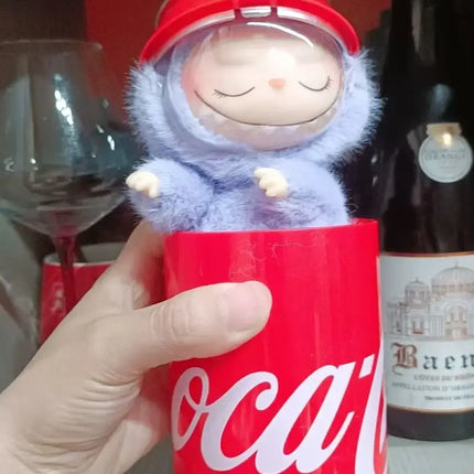 New 3.0 Labubu Monster Coca-Cola Series Vinyl Doll Labubu Action Figure Keychain Toys Childrens Holiday Surprise Gifts