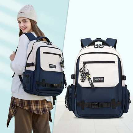 Waterproof Air Travel Backpack Men Large Bags for Women Fashion Children School Bags for Girls 17 Inch Laptop Backpacks Mochila