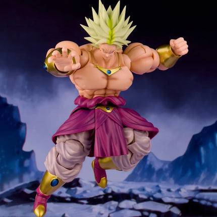 In Stock Demoniacal Fit Dragon Ball Broly Action Figure Legendary Berserker Broly Cosmic Shock Broli Figure Statue Dbz Toy Gifts