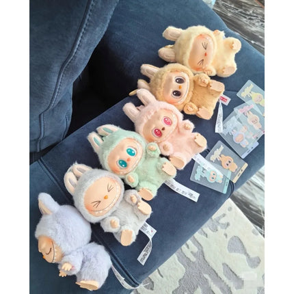 High Quality Macaron 2nd The Monsters Sitting Party Vinyl Plush Blind Box Decorative Surprise Box Doll Collection Gift