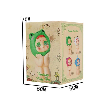 Labubu Car Mounted Labubu Handmade Doll Blind Box Trendy Play Super Cute Birthday Gift Girl Desktop Pendant