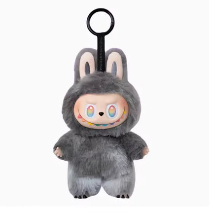 1:1 Quality Kawaii Monster For Labubu Blind Box Series PVC  Macaron Pendant Doll Monster Keychain Birthday Holiday Kids Gift