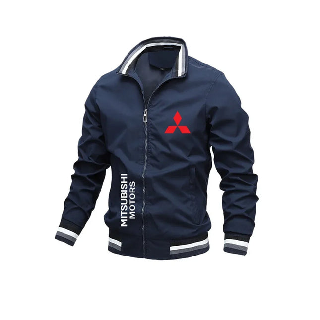 Men's car logo windproof leisure cycling jacket racing suit outdoor travel brand new autumn and winter