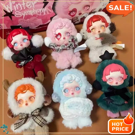 Skullpanda Winter Music Series Blind Box Vinyl Face Doll Cute Action Figure Ornaments Pendant Decoration Exquisite Gift