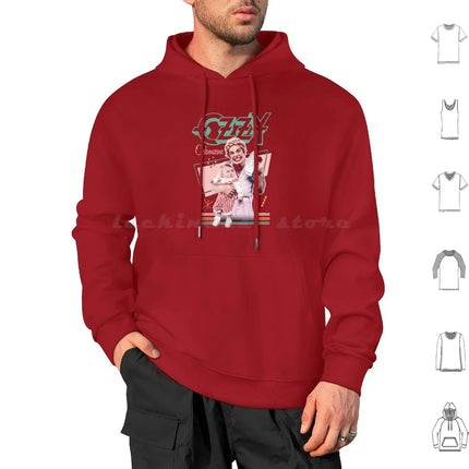 Vintage Mum Symptom Hoodie cotton Long Sleeve Logo Tour Cover Heavy Metal Trending Metal Ozzy Album Ozzy Osbourne