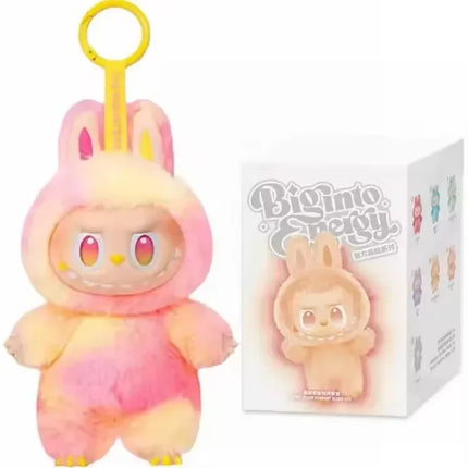 For Labubu Kawaii Monster V3 Blind Box Series PVC Labubu Macaron Pendant Doll Monster Keychain Birthday Christmas Gift