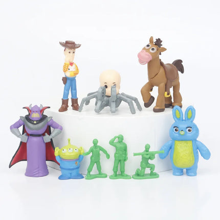 36Pcs/Set Movie Cartoon Toy Story Woody Buzz Lightyear Forky Ducky Bunny Action Figure Dolls Kids Children Gift