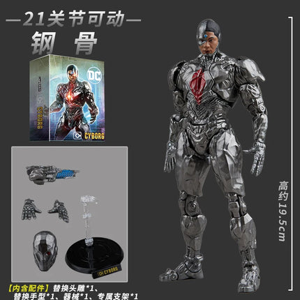 DC Originals Justice League Figure Series Batman Anime Figures Superhero Joker Super Man Collectble Models Toys Gift