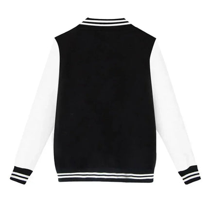 FBI Print Baseball Jacket Man Clothing Women Streetwear Fleece Bomber Jackets for Kids Coats Winter Jacket Men