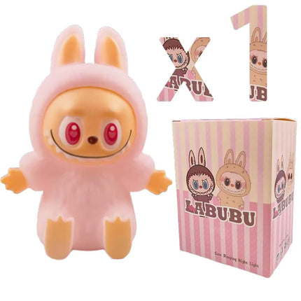 Glowing Night Light labufufu - Cute Glowing Anime Bedside Lamp, Kids Room Decor Mood Lighting,Children's Gift
