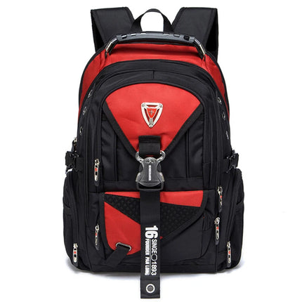 Waterproof Oxford Swiss Backpack Men 17 Inch Laptop Backpacks Travel Rucksack Female Vintage School Bags Casual Bagpack Mochila