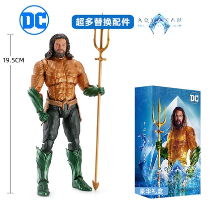 Justice League Ben Batman Action Figure Superman Batman Wonder Woman Aquaman Mera Anime Toys Collection Models Toys Gift