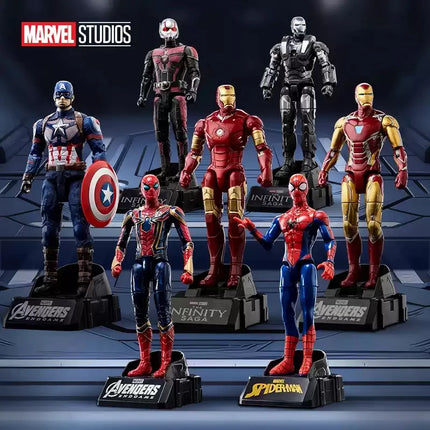 Marvel Legends Joints Mobility Deformable Anime Action Figure Iron Man SpiderMan Captain America Ant-Man War Machine Kids Toys