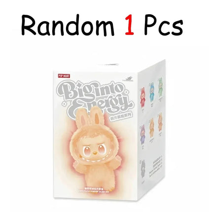 NEW LAPU # V3 The Monsters Big Into Energy Series Vinyl Plush Pendant Blind Box Face Doll Action Figure Keychain Birthday gift