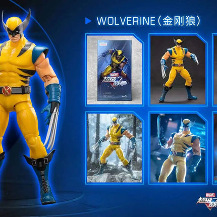 2024 Deadpool & Wolverine 1/10 Action Figure ZD Original X-Men Dogpool Wilson Model Movie SHFiguarts Toys for Kids Doll Gift