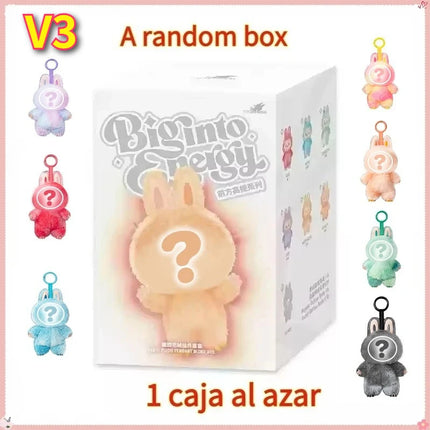 2025 New Lafubu V3 Generation Series THE MONSTERS Have a Seat  Vinyl Face Plush Toy Series Blind Box Heartbeat Macaron 3rd