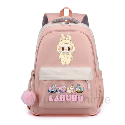 Cute Cartoon Printed Backpack Student Kid Schoolbag Women Large Capacity Waterproof Bookbag Kid Birthday Gift Travel Bag Mochila