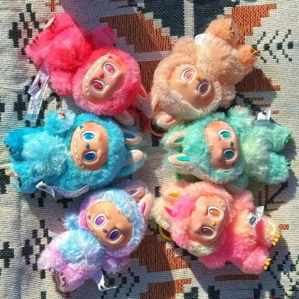 1:1 High Quality Anime Figure Labubu High Energy Serie Ahead Vinyl Blind Box Pendant Doll Toy Cute Monster Replica Birthday Gift