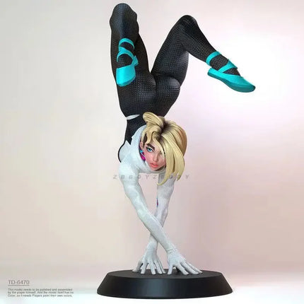 18cm Spidergwen Figure Spider Girl Anime Figure Movie Role Gwen Action Figurine Pvc Model Collectible Doll Desk Decora Toys Gift