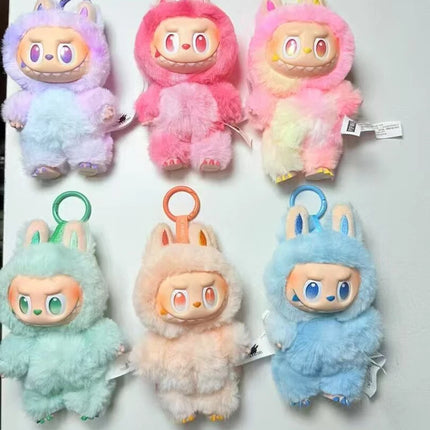 Popmart High-Quality Replica Labubu3 Front High-Energy Series Blind Box Macaron Plush Doll Pendant Ornament Collection Gifts
