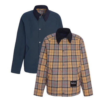 B@r Transporter OS Classic Plaid Men's And Women's Waxless Jacket Short On Both Sides