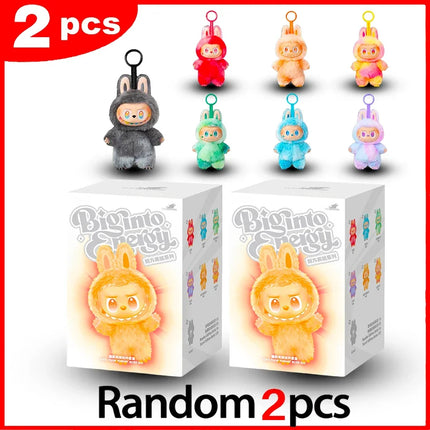 1:1 High Quality for La BuBu Blind Box Series PVC for La BuBu Macaron Pendant Doll Monster Keychain Birthday Christmas Gift