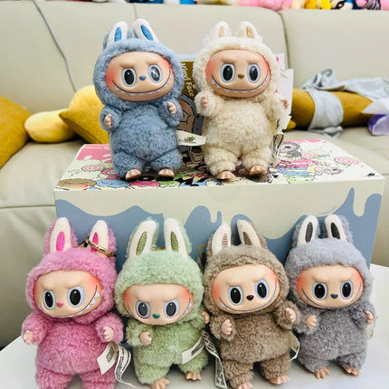 High Quality Anime Figure Surprise Box Have A Seat Vinyl Pendant Doll Model Toy Cute Monster 2 The Monsters labubu Blind Box