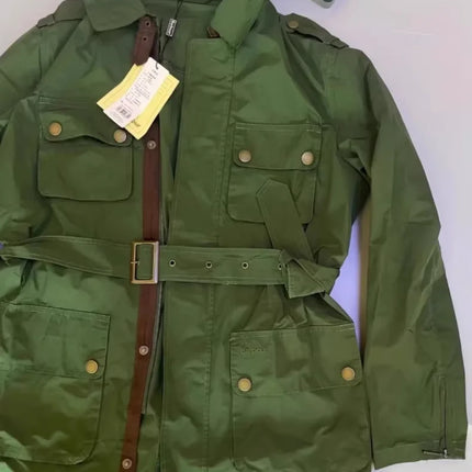 B@r Four-pocket Belted Single Jacket