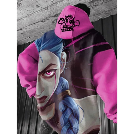 2025 Popular Anime Hoodies 3D Printed Men's and Women's Cartoon Sportswear Sweatshirts Long Sleeved Pullovers