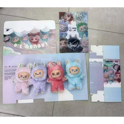 labubu 3.0 the monsters v3 series blind box anime hot figure new kawaii mystery surprise box cute keychain toys gifts